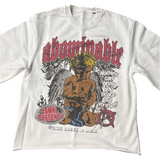 Abominable Angel Tee “White/Red”