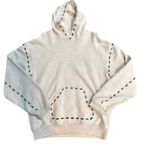 Kapital Dotted Hoodie "Grey/Blue"