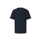 Dior Terry Cloth Oversized Tee “Navy”