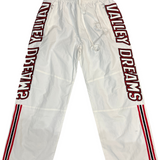 Vale Trackpants “White/ Red”