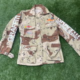 Euro Dos Graffiti Military Jacket “Camo”