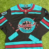 Sinclair Hockey Jersey “Black/Teal/Burgundy”