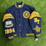 Supreme Veritas Varsity Jacket “NY Blue & Yellow”