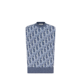 Christian Dior Oblique Sweater Vest “Blue”