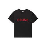 Celine T Shirt "Black/Red"