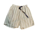 Kapital Camp Shorts "Green/White"