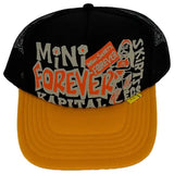 Kapital Hat “Black/Grey/Orange”