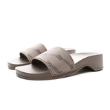 Balenciaga Pool Wedge Slide “Dark Mink”