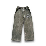 DOS Webbed Cross Sweatpants - Earth Wash