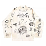 Balenciaga Tattoo Saints "Longsleeve"