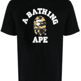 BAPE College Tee “Black/Camo”