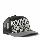 Kapital Trucker Hat “Black/Grey”