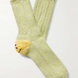 Kapital Smiley Socks “Green”