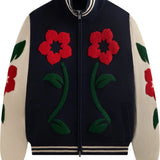 Kith Flower Jacket “ Navy”