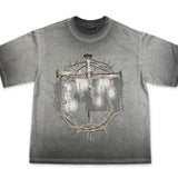 Saint Vanity Thorns T-Shirt “Dark Grey”