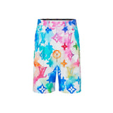 Louis Vuitton Watercolor Shorts “Multi”