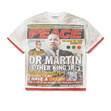 Vale State MLK T-Shirt “Beige/Red”
