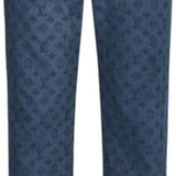 Louis Vuitton Monogram Slim Fit Jeans “Navy”