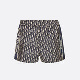 Christian Dior Oblique Technical Taffeta Shorts “Navy”