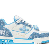 Louis Vuitton Strap Denim Sneakers