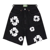 Denim Tears Cotton Wreath Jean Shorts “Black”
