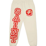 Saint Vanity Sweatpants “Cream/ Red”