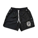 Saint Vanity Nylon Button Shorts “Black”