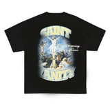 Saint Vanity Cross Tee “Black/Yellow”