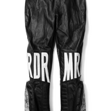 Who Decides War Stained Glass Leather Pants “Black”