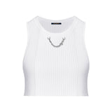 Louis Vuitton Crop Top "White"