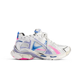 Balenciaga Runner Sneaker White/Lilac/Neon Pink