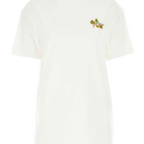 Wmns Off-White Tee “White/Pink”