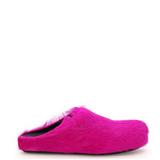 Marni Fur Slides "Pink"