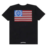 Chrome Hearts American Flag T-shirt (Black)