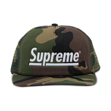 Supreme Underline Mesh Back 5-Panel 'Woodland Camo'